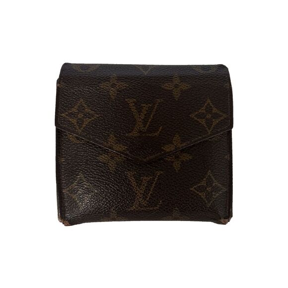 Louis Vuitton W Hook Wallet Monogram Beige Monogram Canvas - Picture 2 of 8